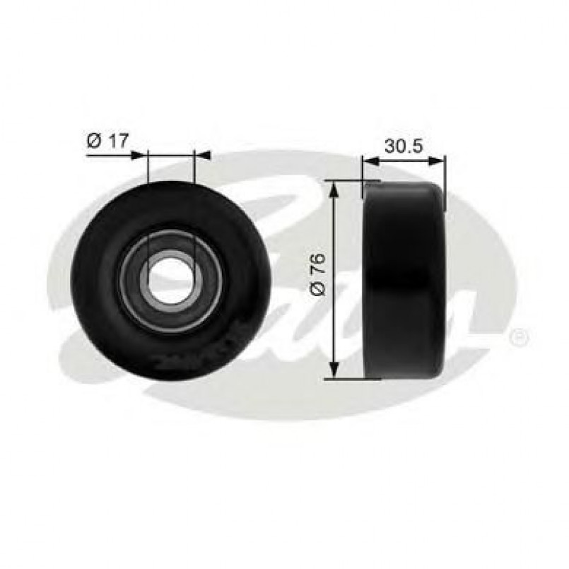 T38041 (7803-21041)  Обвідний ролик GATES DRIVEALIGN MV IDLER