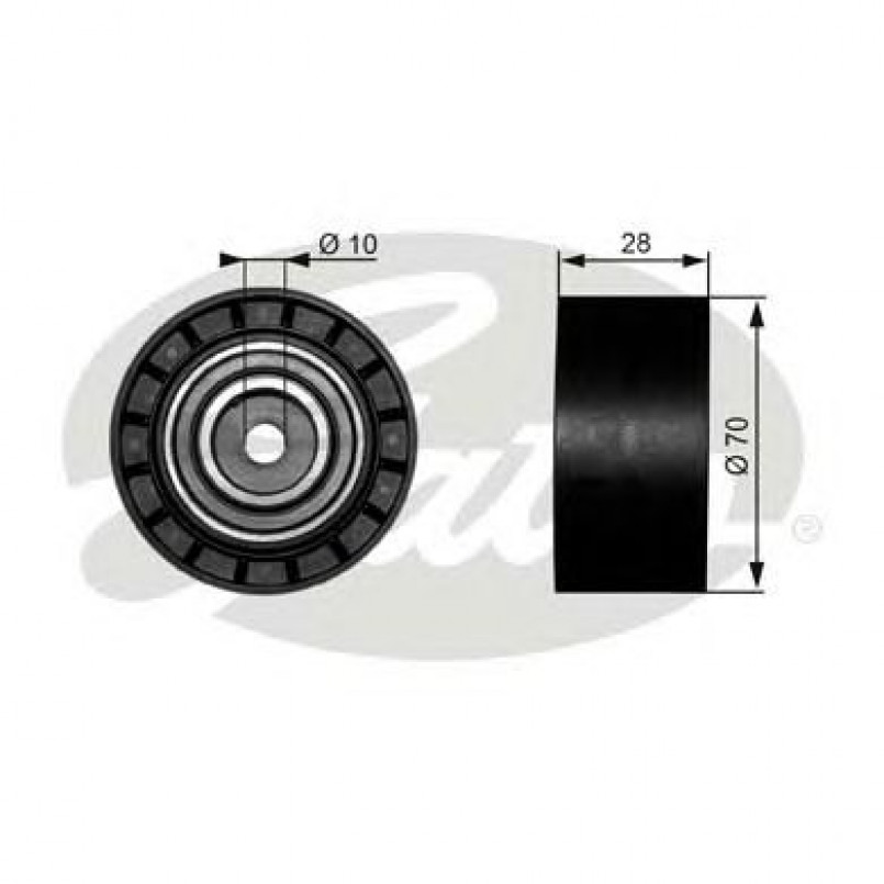 T38073 (7803-21073)  Обвідний ролик GATES DRIVEALIGN MV IDLER