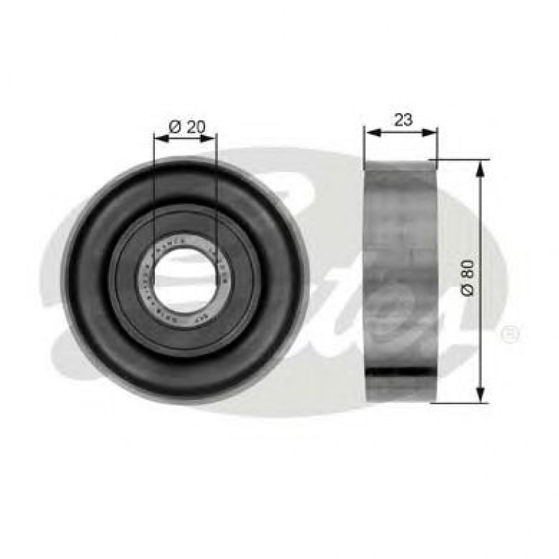 T36010 (7803-21110)  Обвідний ролик GATES DRIVEALIGN MV IDLER