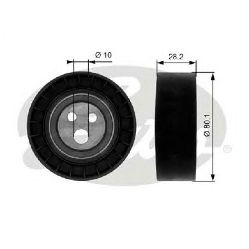 T36016 (7803-21116)  Обвідний ролик GATES DRIVEALIGN MV IDLER