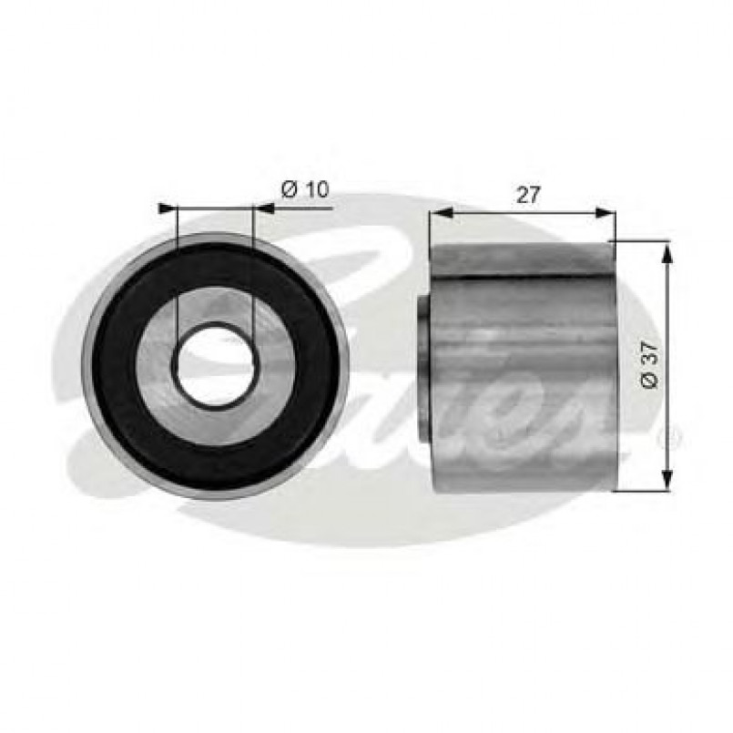 T36025 (7803-21125)  Обвідний ролик GATES DRIVEALIGN MV IDLER