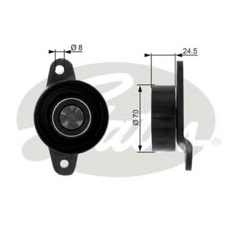 T36036 (7803-21136)  Обвідний ролик GATES DRIVEALIGN MV IDLER