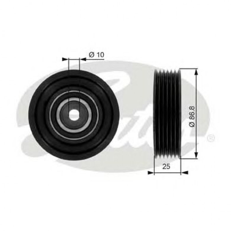 T36045 (7803-21145)  Обвідний ролик GATES DRIVEALIGN MV IDLER