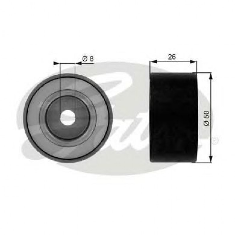 T36048 (7803-21148)  Обвідний ролик GATES DRIVEALIGN MV IDLER