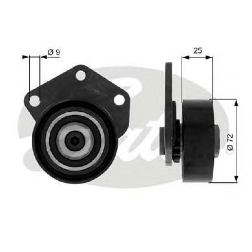 T36049 (7803-21149)  Обвідний ролик GATES DRIVEALIGN MV IDLER