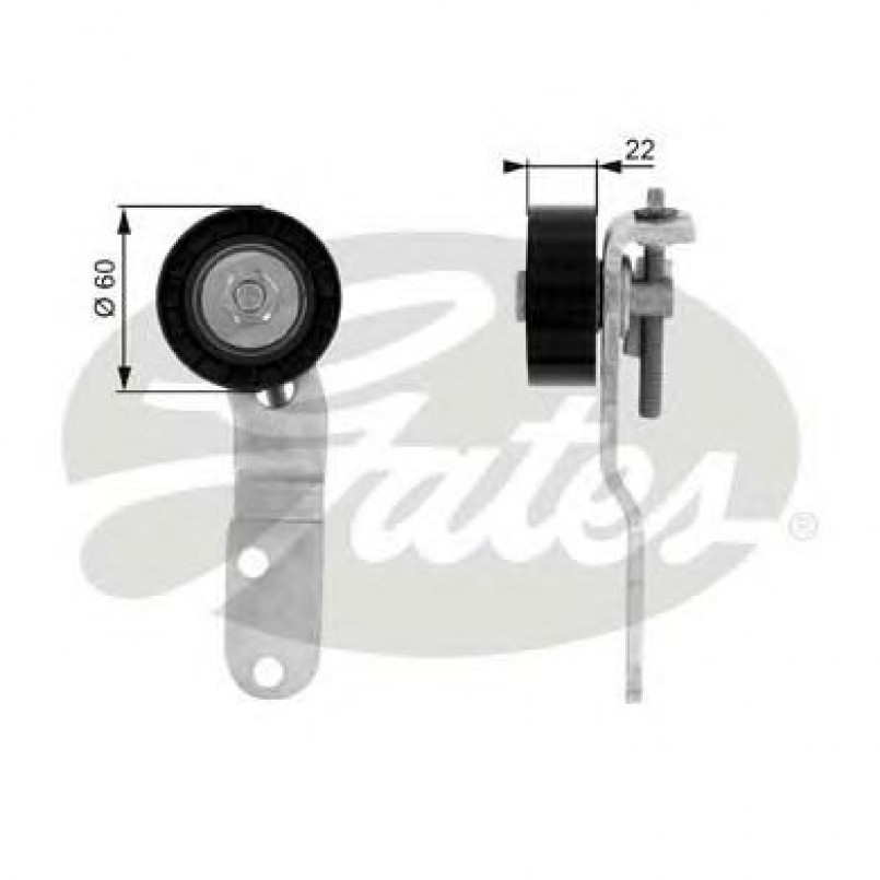 T36074 (7803-21174)  Обвідний ролик GATES DRIVEALIGN MV IDLER