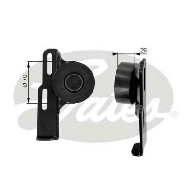 T36075 (7803-21175)  Обвідний ролик GATES DRIVEALIGN MV IDLER