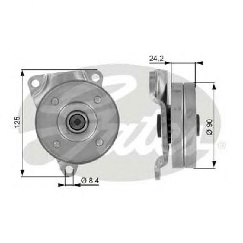 T36077 (7803-21177)  Обвідний ролик GATES DRIVEALIGN MV IDLER