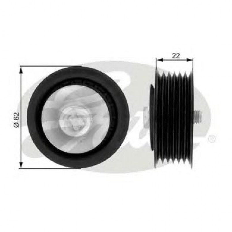 T36079 (7803-21179)  Обвідний ролик GATES DRIVEALIGN MV IDLER