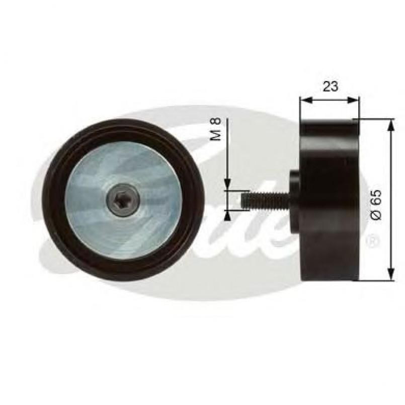 T36082 (7803-21182)  Обвідний ролик GATES DRIVEALIGN MV IDLER