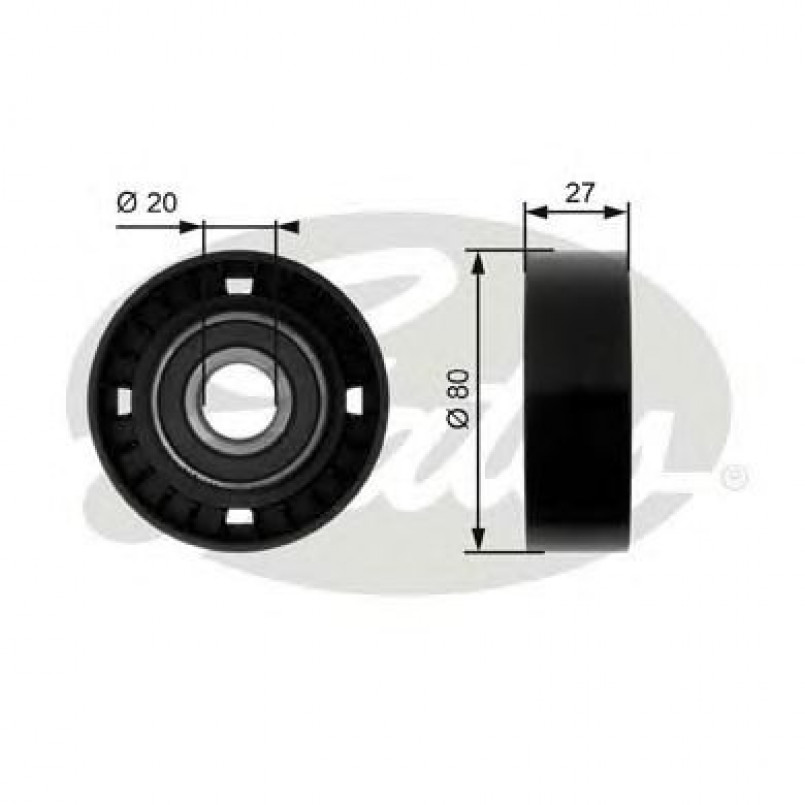 T36159 (7803-21259)  Обвідний ролик GATES DRIVEALIGN MV IDLER