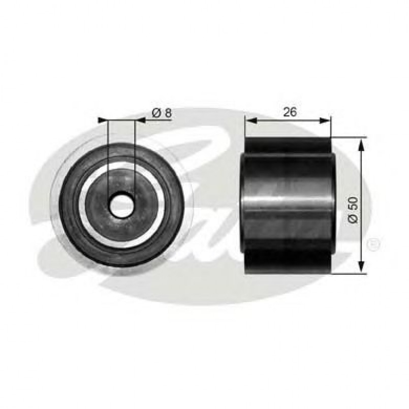 T36191 (7803-21291)  Обвідний ролик GATES DRIVEALIGN MV IDLER