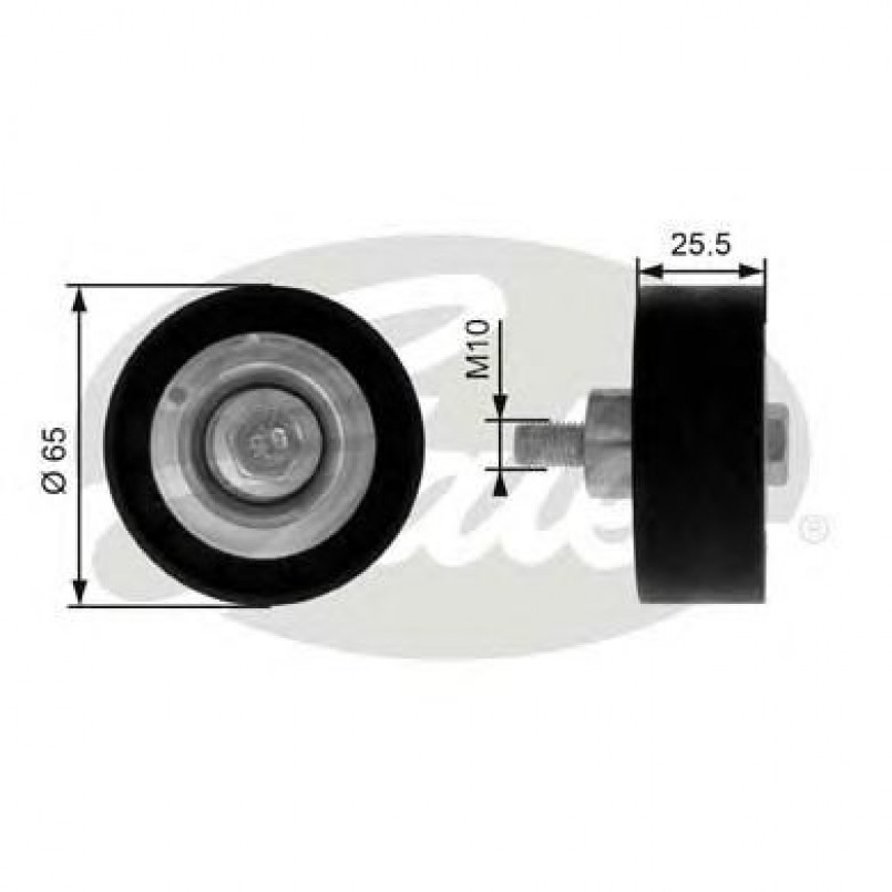 T36207 (7803-21307)  Обвідний ролик GATES DRIVEALIGN MV IDLER
