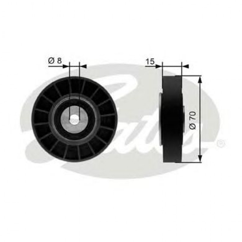 T36214 (7803-21314)  Обвідний ролик GATES DRIVEALIGN MV IDLER