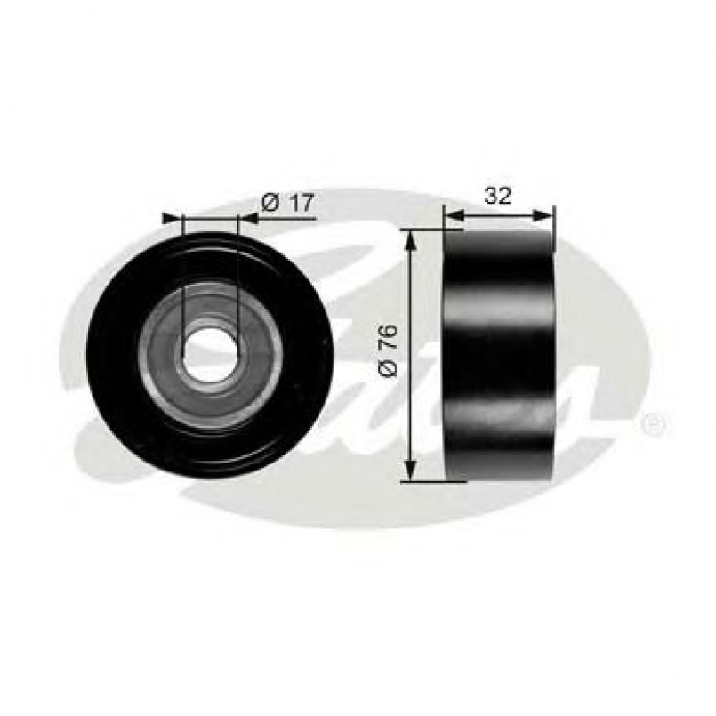 T36253 (7803-21353)  Обвідний ролик GATES DRIVEALIGN MV IDLER