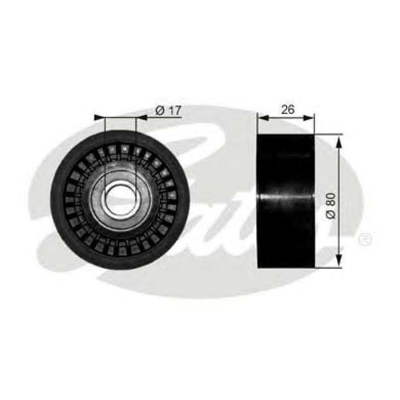 T36303 (7803-21403)  Обвідний ролик GATES DRIVEALIGN MV IDLER