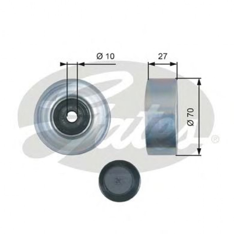 T36325 (7803-21425)  Обвідний ролик GATES DRIVEALIGN MV IDLER