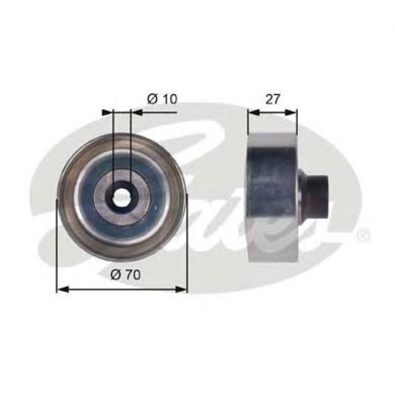 T36361 (7803-21461)  Обвідний ролик GATES DRIVEALIGN MV IDLER