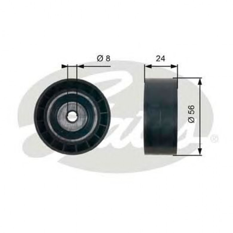 T36362 (7803-21462)  Обвідний ролик GATES DRIVEALIGN MV IDLER