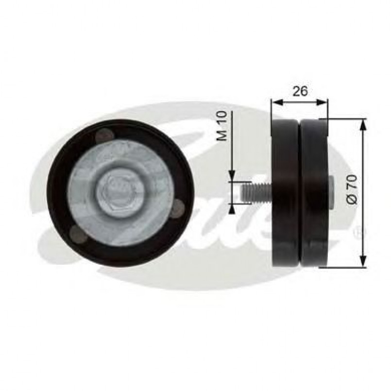 T36363 (7803-21463)  Обвідний ролик GATES DRIVEALIGN MV IDLER