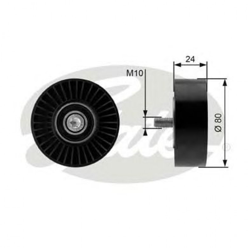 T36364 (7803-21464)  Обвідний ролик GATES DRIVEALIGN MV IDLER