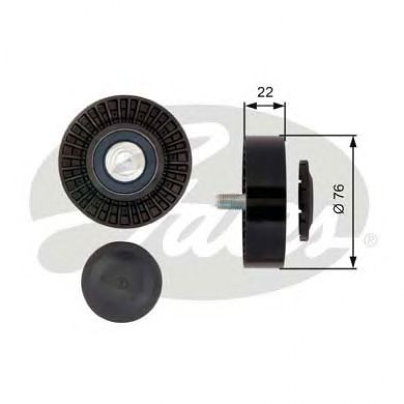 T36389 (7803-21489)  Обвідний ролик GATES DRIVEALIGN MV IDLER