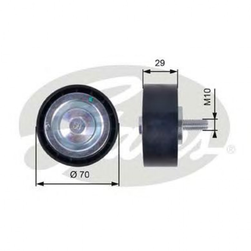 T36396 (7803-21496)  Обвідний ролик GATES DRIVEALIGN MV IDLER
