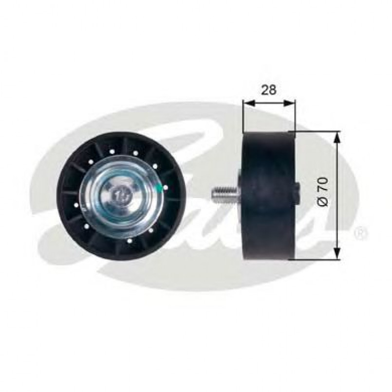 T36400 (7803-21500)  Обвідний ролик GATES DRIVEALIGN MV IDLER