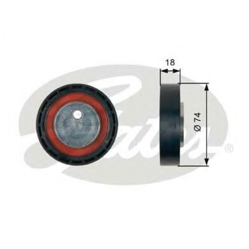 T36403 (7803-21503)  Обвідний ролик GATES DRIVEALIGN MV IDLER