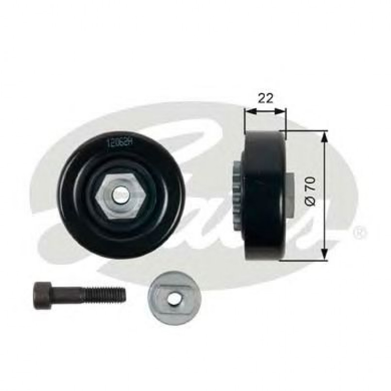 T36408 (7803-21508)  Обвідний ролик GATES DRIVEALIGN MV IDLER