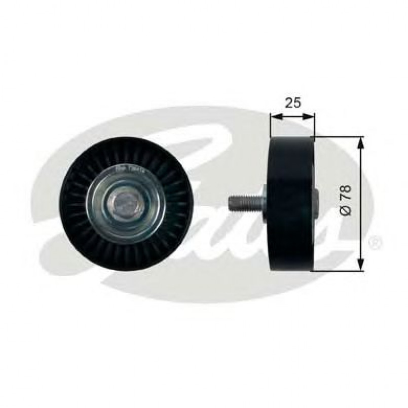 T36412 (7803-21512)  Обвідний ролик GATES DRIVEALIGN MV IDLER