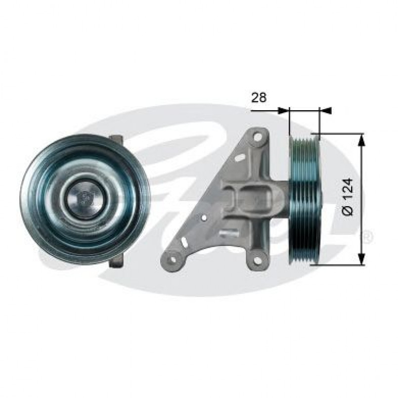 T36427 (7803-21527)  Обвідний ролик GATES DRIVEALIGN MV IDLER