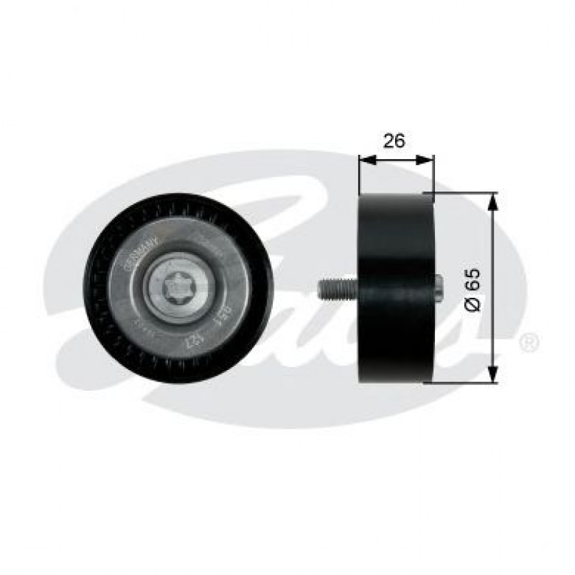 T36437 (7803-21537)  Обвідний ролик GATES DRIVEALIGN MV IDLER