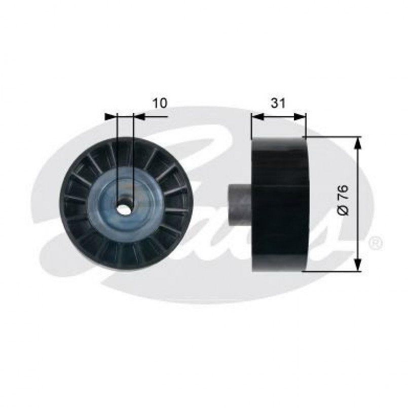 T36444 (7803-21544)  Обвідний ролик GATES DRIVEALIGN MV IDLER