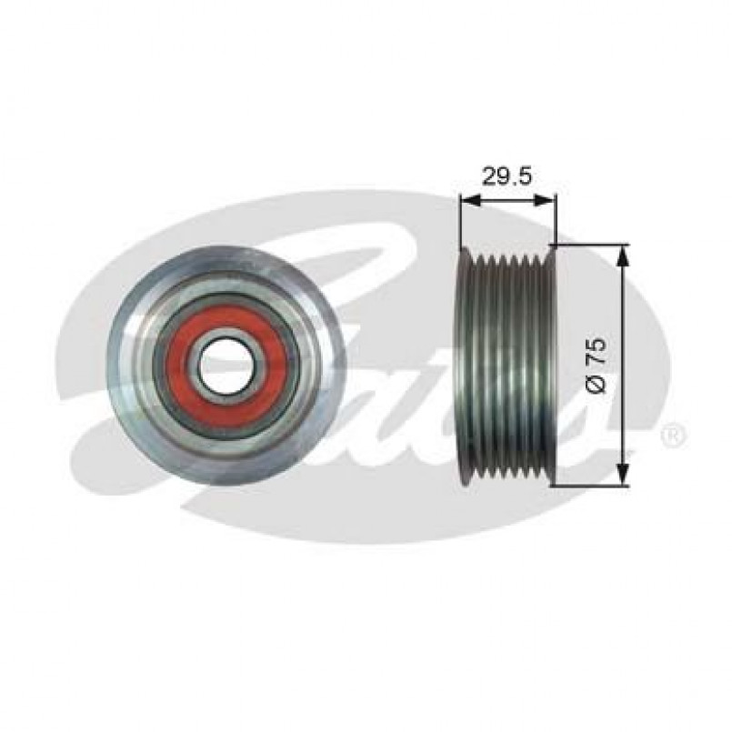 T36447 (7803-21547)  Обвідний ролик GATES DRIVEALIGN MV IDLER