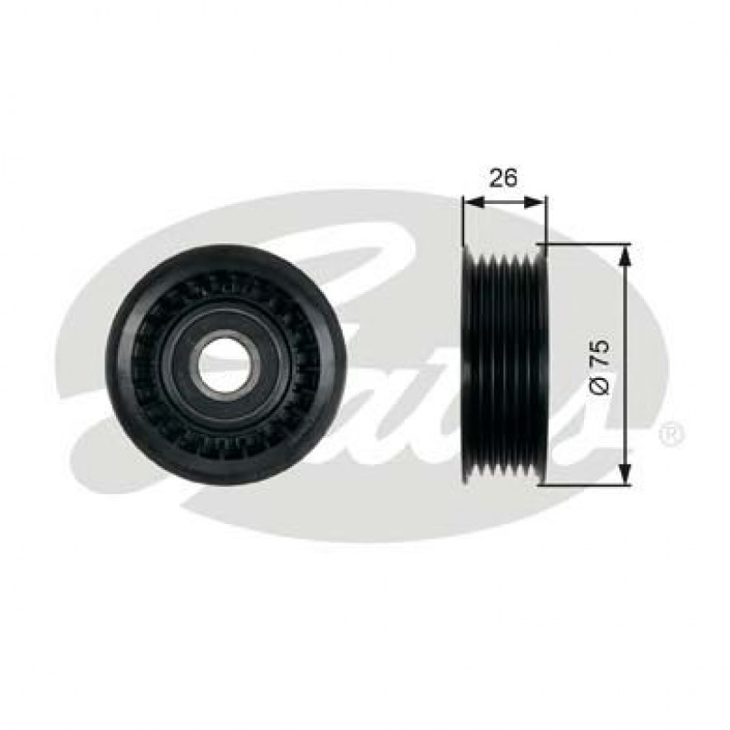 T36476 (7803-21576)  Обвідний ролик GATES DRIVEALIGN MV IDLER
