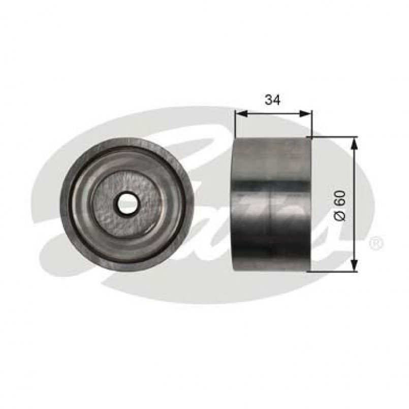 T36480 (7803-21580)  Обвідний ролик GATES DRIVEALIGN MV IDLER