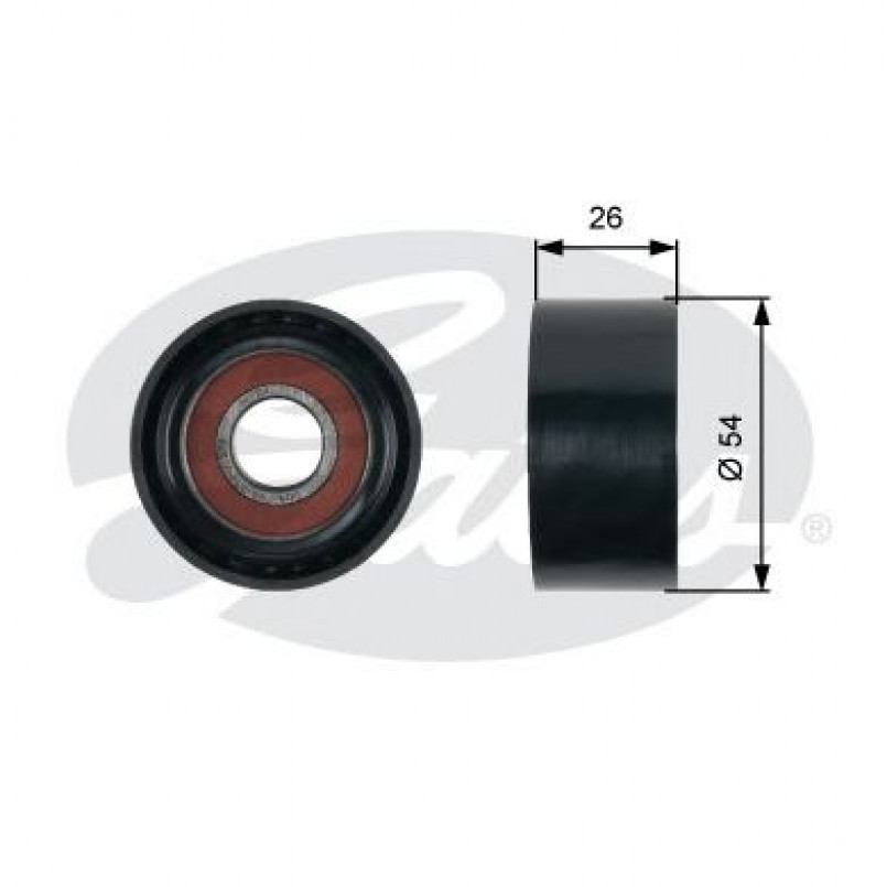 T36481 (7803-21581)  Обвідний ролик GATES DRIVEALIGN MV IDLER