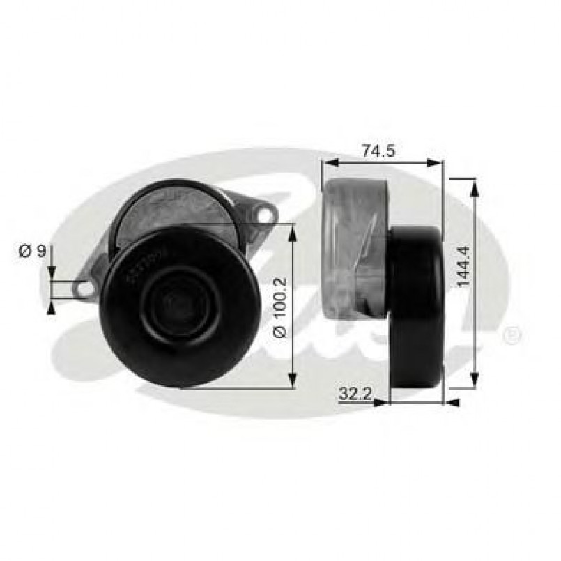 T38101 (7808-21001)  Механізм натягу ременя GATES DRIVEALIGN MV TENS