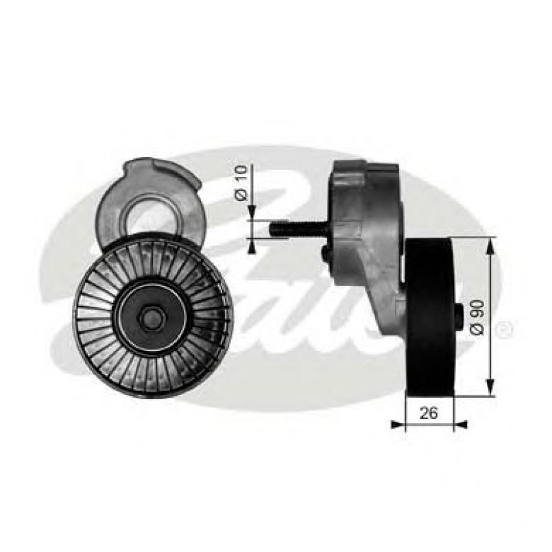 T38113 (7808-21013)  Механізм натягу ременя GATES DRIVEALIGN MV TENS