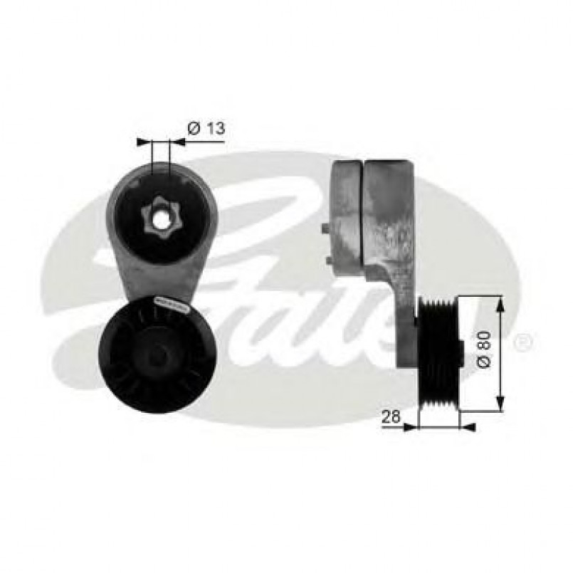 T38127 (7808-21027)  Механізм натягу ременя GATES DRIVEALIGN MV TENS