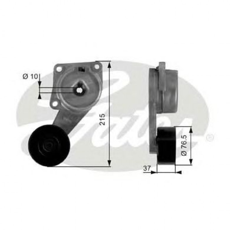 T38133 (7808-21033)  Механізм натягу ременя GATES DRIVEALIGN MV TENS