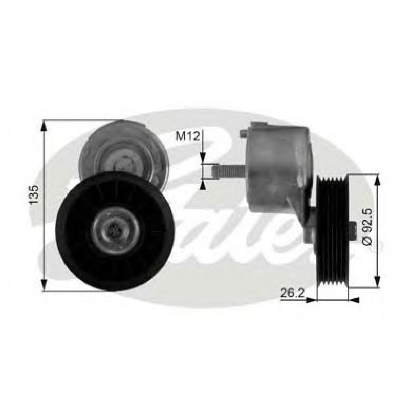 T38141 (7808-21041)  Механізм натягу ременя GATES DRIVEALIGN MV TENS