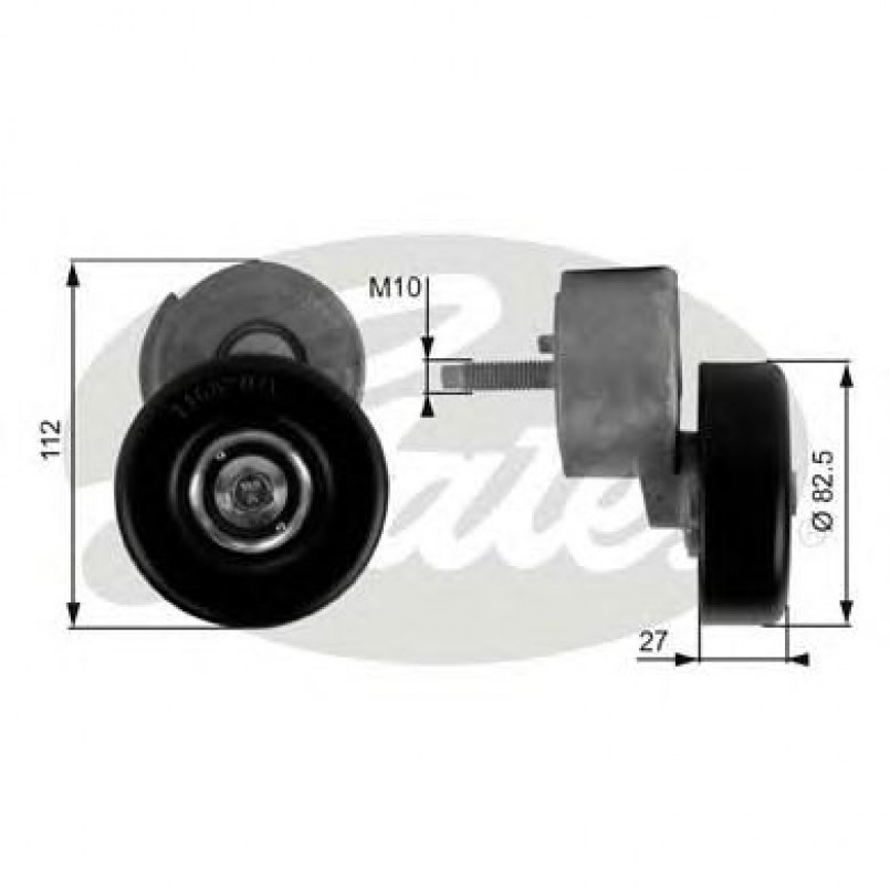 T38146 (7808-21046)  Механізм натягу ременя GATES DRIVEALIGN MV TENS