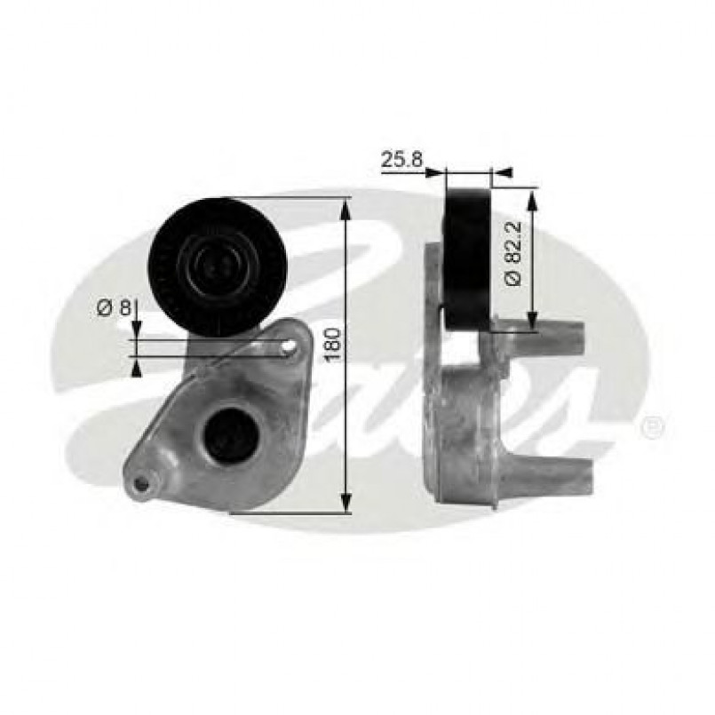 T38149 (7808-21049)  Механізм натягу ременя GATES DRIVEALIGN MV TENS