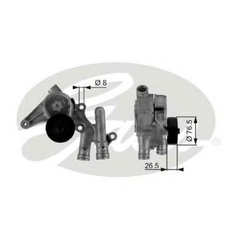 T38152 (7808-21052)  Механізм натягу ременя GATES DRIVEALIGN MV TENS
