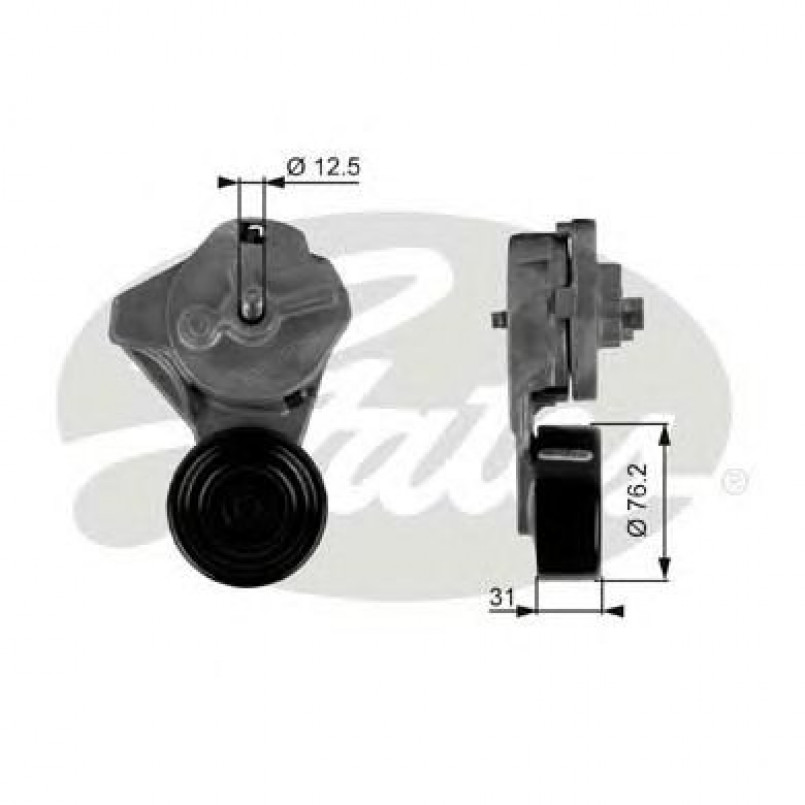 T38153 (7808-21053)  Механізм натягу ременя GATES DRIVEALIGN MV TENS