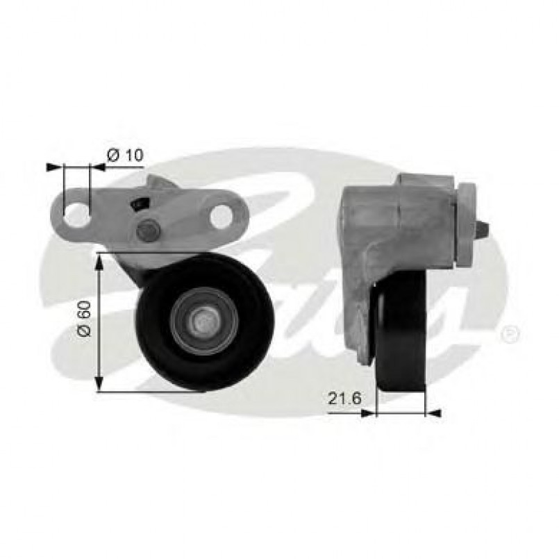 T38159 (7808-21059)  Натяжний ролик ременя GATES DRIVEALIGN MV TENS
