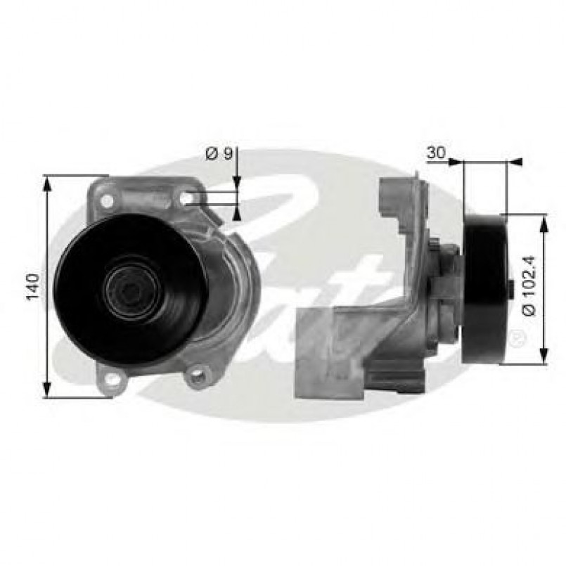 T38173 (7808-21073)  Механізм натягу ременя GATES DRIVEALIGN MV TENS