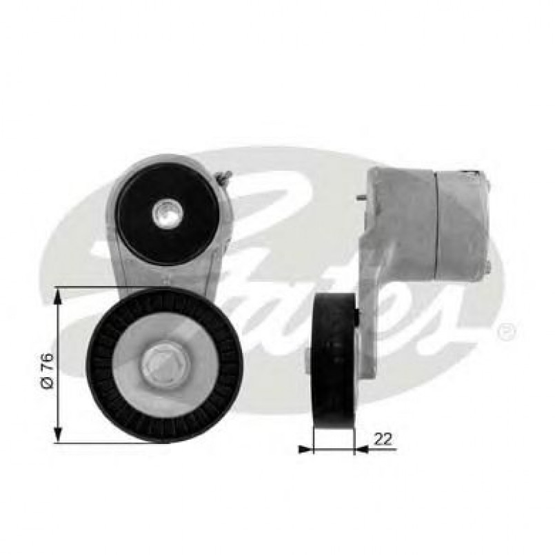 T38212 (7808-21112)  Механізм натягу ременя GATES DRIVEALIGN MV TENS